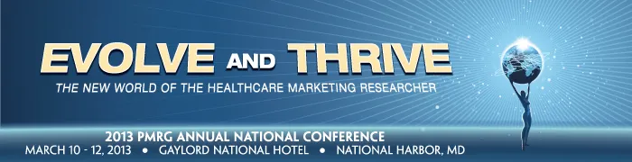 The 2013 PMRG Annual National Conference